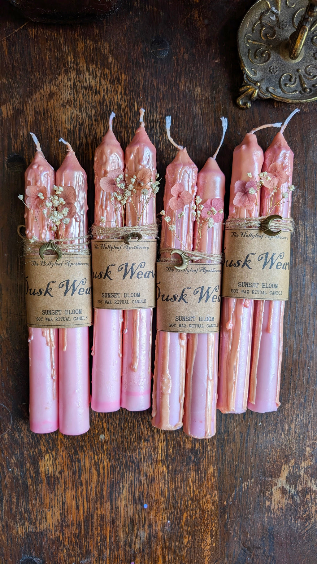 Dusk Weaver Ritual Pillar Candles