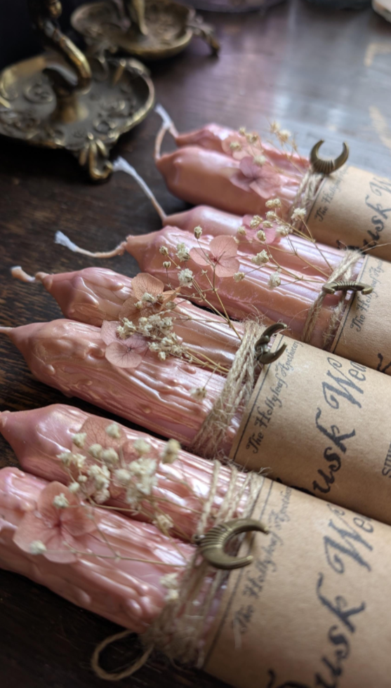 Dusk Weaver Ritual Pillar Candles