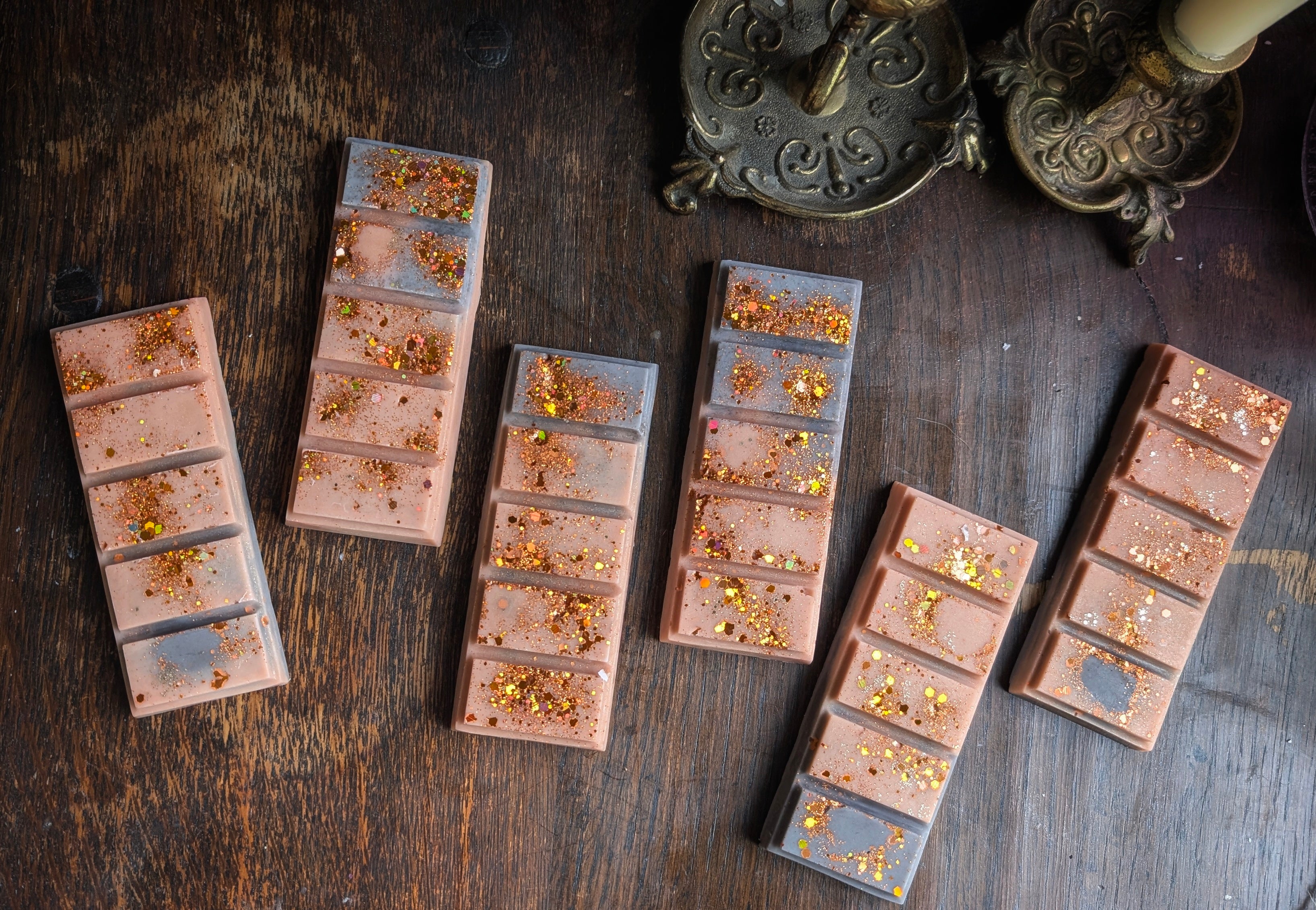 Amber Waves Wax Bar •Sandalwood & Amber Fragrance •