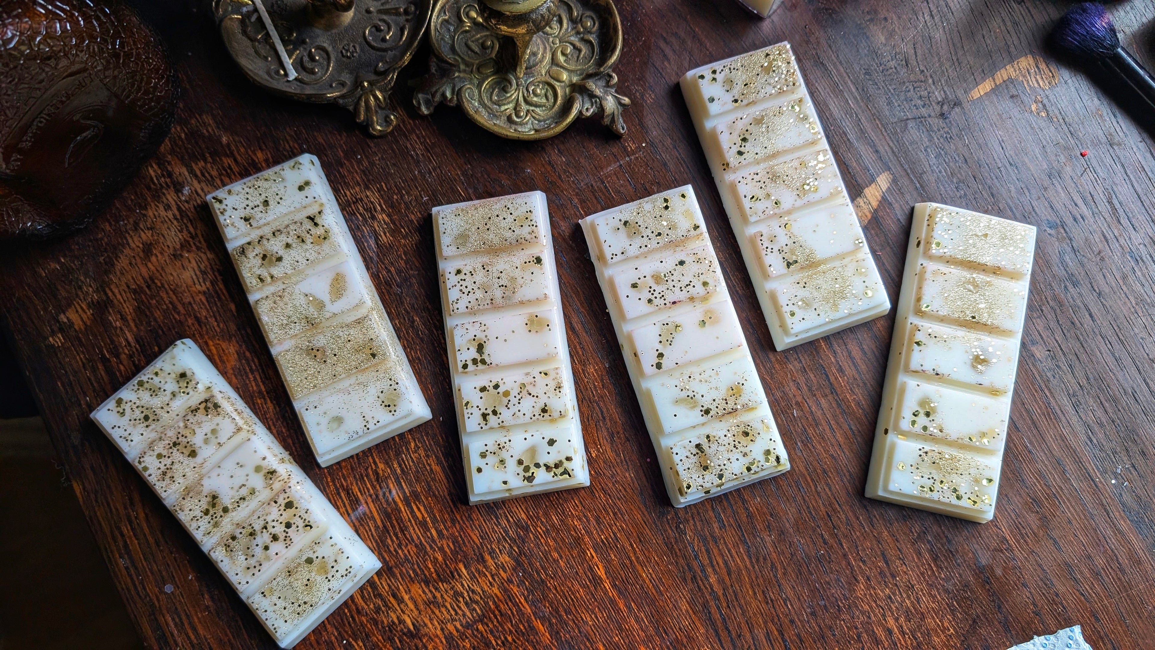 Shooting Stars Wax Bar • Stardust Fragrance • Clear Quartz Infused