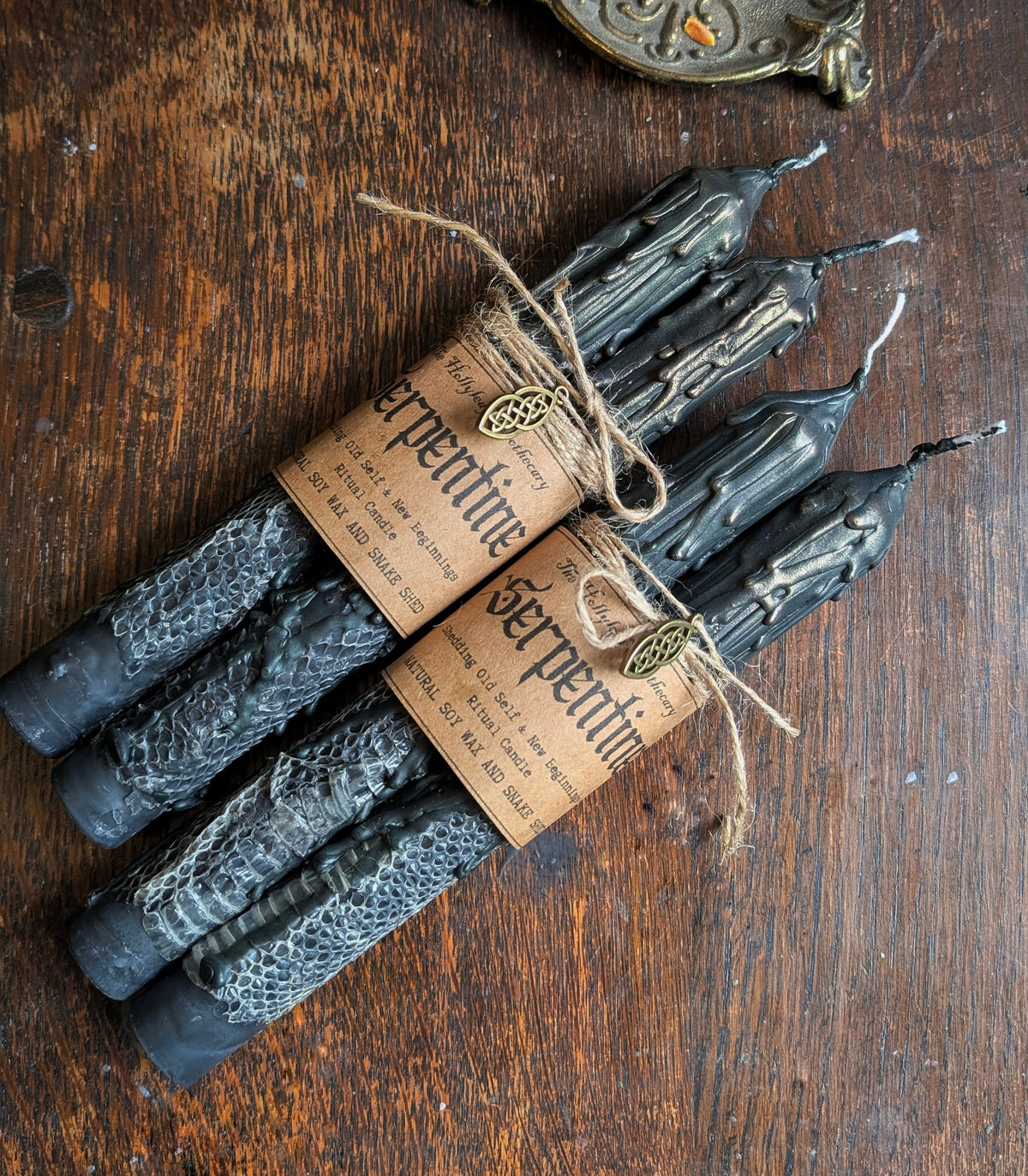 Serpentine Ritual Pillar Candles