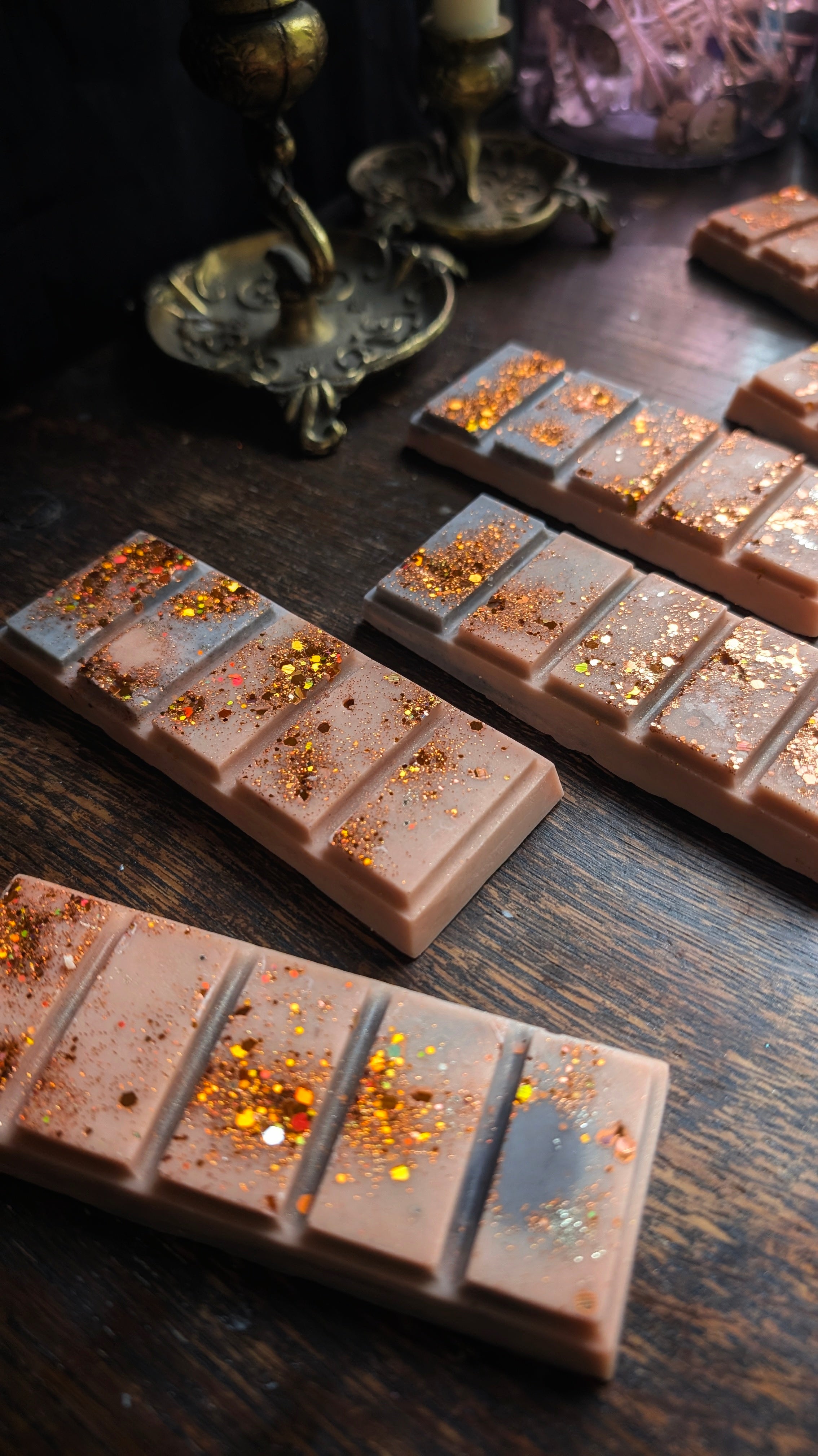 Amber Waves Wax Bar •Sandalwood & Amber Fragrance •