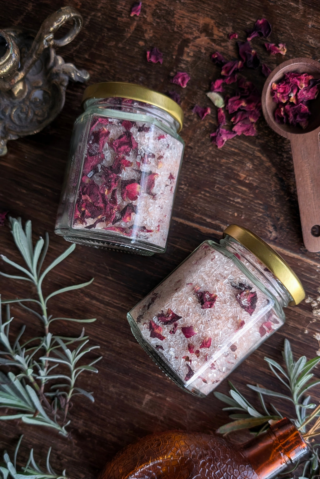 The Rose Bath •Ritual Bath Salts • Self Love & Self Care