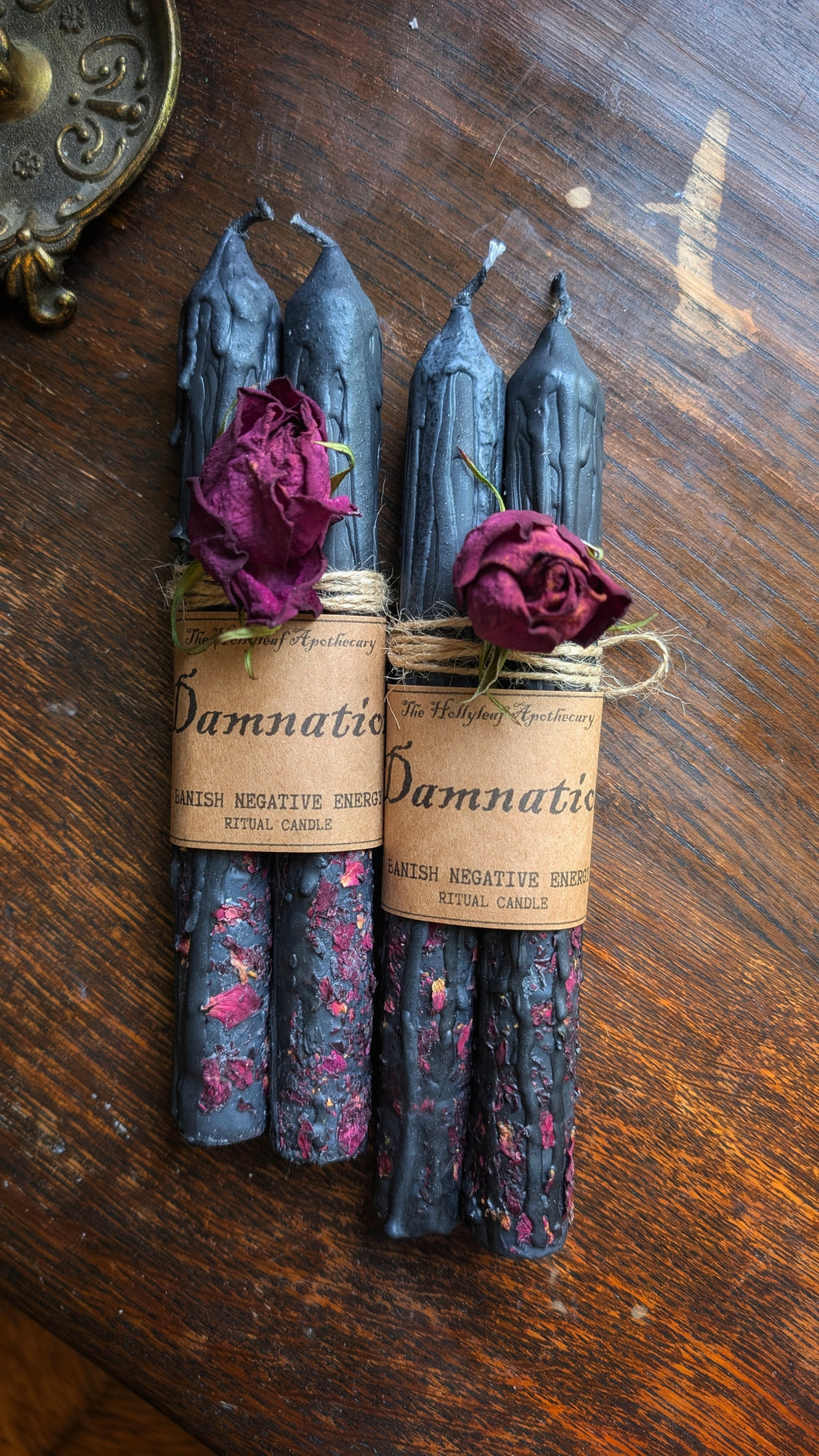 Damnation Ritual Pillar Candles