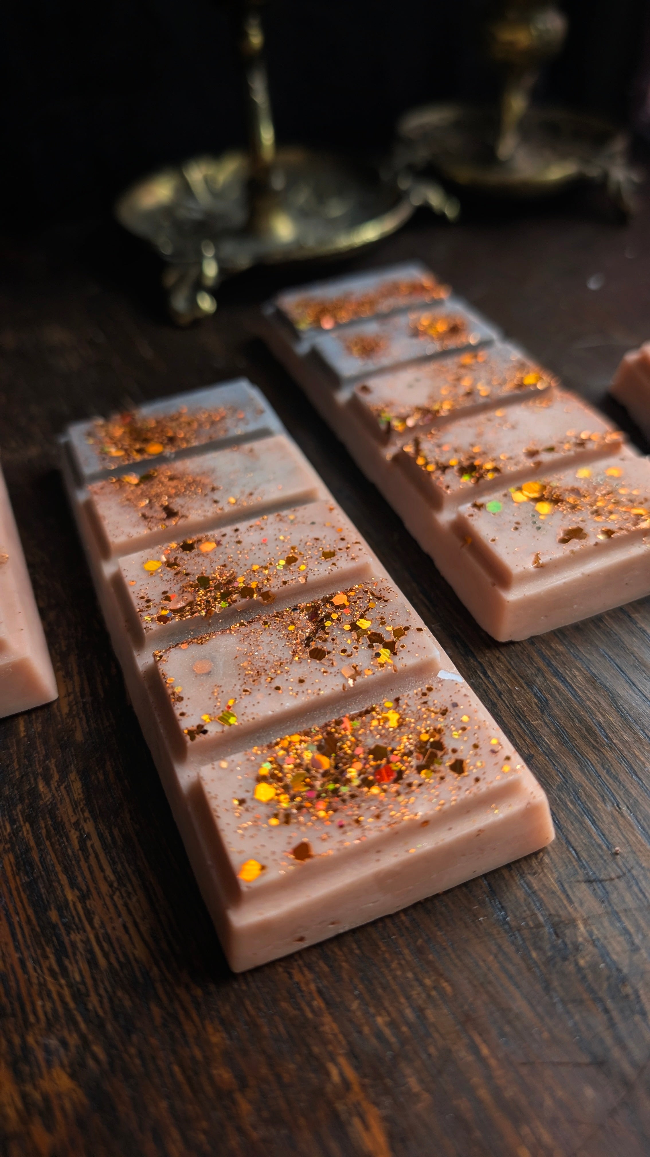 Amber Waves Wax Bar •Sandalwood & Amber Fragrance •