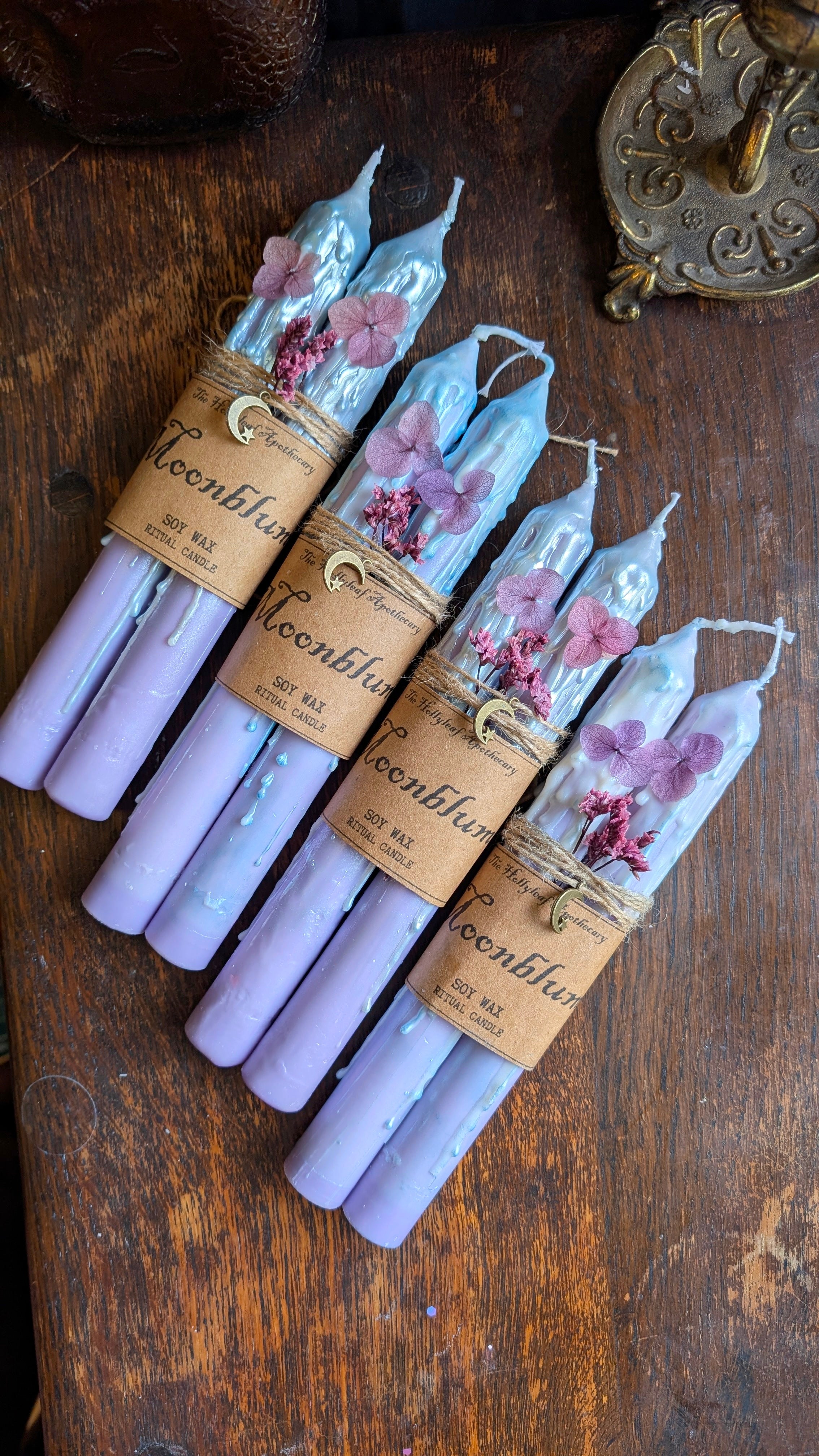 Moonblume Ritual Pillar Candles